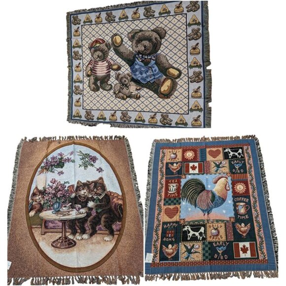 New GAJMOTI 100% COTTON TAPESTRIES/THROWS 50inx60in - Picture 1 of 1